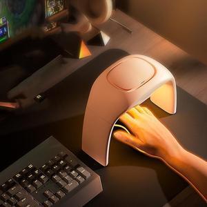 Gemdeck Heated Mouse Pad Hand Warmer, Heated Desk Warmer For Office Gaming Pink