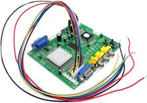 Video Converter GBS8200 1 Channel Relay Module Board CGA/EGA/YUV/RGB to VGA HD Arcade Jamma Game Video Converter Board 1 VGA Output CRT PDP LCD Monitor GBS-8200