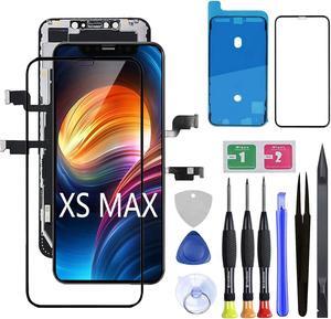 for iPhone Xs Max Screen Replacement,LCD Display 3D Touch Digitizer Assembly with Screen Protector+Repair Tools Compatible with iPhone Xs Max 6.5 inch (Model A1921, A2101, A2102, A2103, A2104)