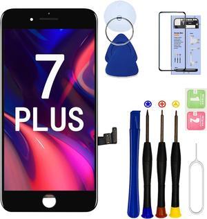 for iPhone 7 Plus Screen Replacement Kit,5.5 Inch 3D Touch LCD Digitizer Display for iPhone 7 Plus,with Repair Tools Kit (Black)