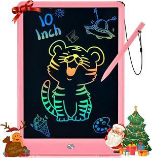LCD Writing Tablet, Drawing Pads for Kids 3-8 Years Old 12 Inch Colorful  Lines Doodle Scribble Boards Educational Toys for Boys Girls Road Trip  Travel