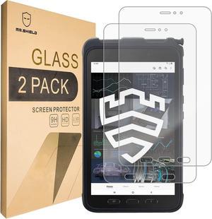 Mr.Shield [2-PACK] Designed For Samsung Galaxy Tab Active 3 T570 [Tempered Glass] Screen Protector with Lifetime Replacement