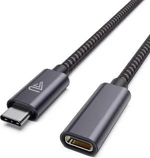 USB C Extension Cable (20Gbps/240W/3.3Ft) USB 3.2 Type C 3.1 Male to Female Extension Charging & Sync for iPhone 16 15 Pixel PSVR2 MacBook Air Pro/New iPad  XPS Surface Book and More