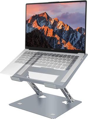avakot Adjustable Aluminum Laptop Stand, Foldable and Ergonomic, Compatible with 9 to 15.6 Inch Laptops