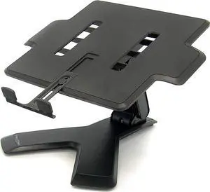 Ergotron  Neo-Flex Elevated Laptop Stand for Desk, 6 Inch Adjustable Height  for Laptops up to 21 Inches  Black