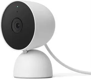 Google Nest Cam 1080p Full HD Indoor Wired Security Camera, Snow - Certified Refurbished - Grade A