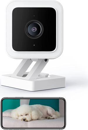 WYZE Cam v3 1080P Wired Indoor/Outdoor Home Security Camera for Pet Baby Dogs & Cats Nanny Elderly Monitoring, Compatible with Alexa & Google Home IFTTT