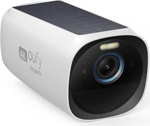eufy Security eufyCam 3 Add-on Camera, Wireless Outdoor 4K Camera, Forever Power with Solar Panel, Face Recognition AI, Expandable Local Storage, Spotlight, Requires HomeBase 3, Home Security System