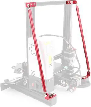 Upgrade Red Supporting Rod Set for Creality 3D Printer Ender 3/Ender 3 pro/Ender 3 V2 (220x220x250 mm) Upgrade Red Supporting Rod Set for Creality 3D Printer Ender 3/Ender 3 pro/Ender 3 V2 (220x220x250 mm)