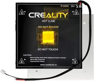 Official Ender 3 V2 Heated Bed 3D Printer Replacement Hot Bed 220W 24V with Cable Compatible for Creality Ender 3, Ender 3 Pro, Ender 3 V2, Ender 3 Neo, Ender 3 V2 Neo... Official Ender 3 V2 Heated Bed 3D Printer Replacement Hot Bed 220W 24V with Cable Compatible for Creality Ender 3, Ender 3 Pro, Ender 3 V2, Ender 3 Neo, Ender 3 V2 Neo...