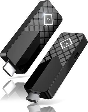 Wireless HDMI Transmitter and Receiver, HDMI Wireless Display Adapter, 5G Plug & Play Wireless HDMI Extender Sender for Streaming Video and Audio from Laptop/PC to TV/Projector/Monitor