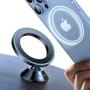 for MagSafe Car Mount Dashboard [High & Low Temp Resistance] [Never Drop] Magnetic Phone Holder for Car 360 Rotatable Car Phone Holder Mount for iPhone 16 Pro Max 15 14 13 12 Plus Mini