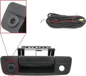 Tailgate Handle Backup Camera Rear View Compatible with 2009-2017 Dodge Ram 1500 2500 3500RCA Connector Tailgate Handle Backup Camera Rear View Compatible with 2009-2017 Dodge Ram 1500 2500 3500RCA Connector