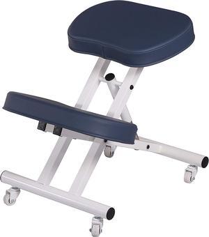 Master Massage Ergonomic Steel Kneeling Chair PREFECT FOR Home, Office & Meditation-Royal Blue