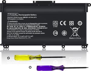 TF03XL 920070-855 920046-421 Battery for HP Pavilion X360, TF03041XL Battery Replacement for HP Laptop 14-CD 14M-CD 15-CC 17-AR Series 14M-CD0003DX 15-CC563ST 15-CC023CL 17-AR050WM HSTNN-UB7J