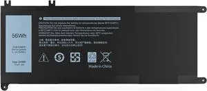 33YDH Laptop Battery Replacement for for Dell Inspiron 17 7000 7778 7779 7786 7773 15 7577 G3 3579 3779 G5 5587 G7 7588; Dell Latitude 13 3380 14 3490 15 3590 3580 99NF2 PVHT1 Notebook Batteries
