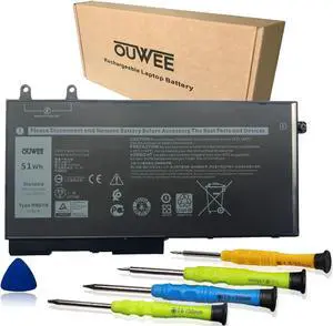 R8D7N Laptop Battery Compatible with Dell Latitude 5400 5410 5500 5510 Precision 3540 3550 Inspiron 7590 7591 7791 2-in-1 Series 0R8D7N 1V1XF 4GVMP W8GMW 11.4V 51Wh