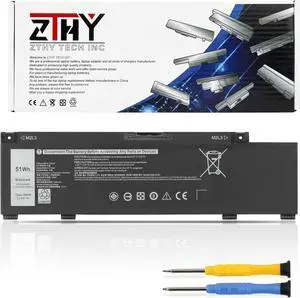 ZTHY 266J9 Battery Replacement for Dell G3 15 3500 3590 3790 G5 15 5500 SE 5505 P89F Inspiron 5490 INS 15PR-1545W 1548BR 1645W 1742BR 1742W Series 0415CG C9VNH 0PN1VN 0M4GWP 11.4V 51Wh 3Cell