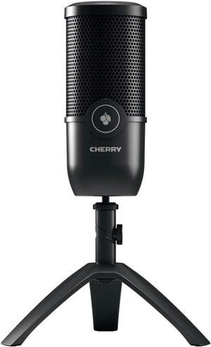 Cherry UM Series 3.0, 6.0 and 9.0 PRO RGB USB Microphone for PC, Mac, Gaming, Recording, Streaming, Podcasting, Studio and Computer Condenser. (UM 3.0 Black)