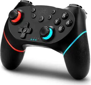 NENOTOH Switch ControllerPro Controller for Switch/Switch Lite/Switch OLED, Switch Remote Controller Gamepad Joystick, Adjustable Turbo and Dual VibrationErgonomic Non-Slip