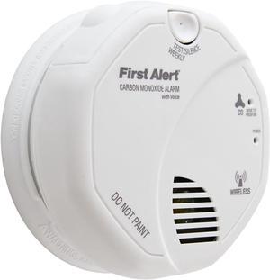 First Alert BRK CO511 Carbon Monoxide (CO) Detector Wireless Interconnected with Voice and Location
