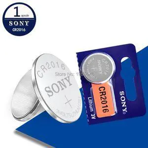 1PC FOR SONY cr2016 Lithium Battery 3V Li-ion Button Battery Watch Coin Cell Batteries cr 2016 DL2016 ECR2016 BR2016 For Watch