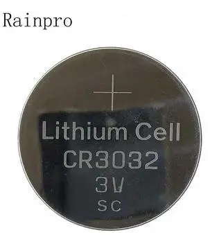 2PCS/LOT CR3032 3032 3V button lithium battery for Headlamp, access card, strong light flashlight