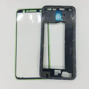 For Samsung Galaxy J6 Plus J6+ 2018 J610 J610F J610FN J610G Phone  Side Housing Middle Frame Chassis With Key Button