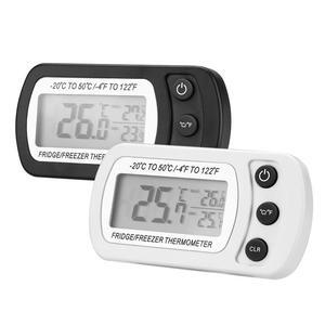 Waterproof Digital Refrigerator Thermometer Fridge Freezer with Magnet Hook