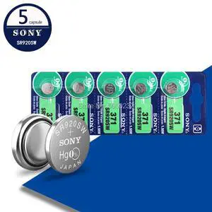 5pc For Sony AG6 371 SR920SW 920 1.55V Watch Battery CX69 S21 605 SR920SW 371 Button Coin Cell MADE IN JAPAN 5pc For Sony AG6 371 SR920SW 920 1.55V Watch Battery CX69 S21 605 SR920SW 371 Button Coin Cell MADE IN JAPAN