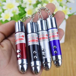Laser Funny Cat Stick  Cool 2 In1 Red Laser Pointer Pen With White LED Light Childrens Play Cat Toy Squishy Fidget Toys