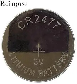 Rainpro 2PCS/LOT CR2477 2477 3V button battery