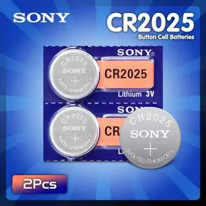 2PC FOR SONY CR2025 Lithium Battery CR 2025 ECR2025 DL2025 BR2025 2025 KCR2025 L12 3V Button Cell Coin Battery For Toys Watches