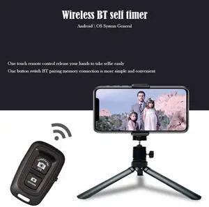 2.4GHz Bluetooth Phone Selfie Controller Multi-functional Practical Durable Convenient Shutter Release Button for Photo Camera