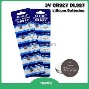 10pcs 3V CR927 927 DL927 BR927 BR927-1W CR927-1W ECR927 5011LC KCR927 LM927 Watch Button Coin Cells Lithium Li-ion Battery