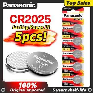 2020 5pcs Cr2025 CR 2025 BR2025 DL2025 KCR2025 LM2025 3v Button Battery Coin Lithium Battery For Watch Toy Toys Clock
