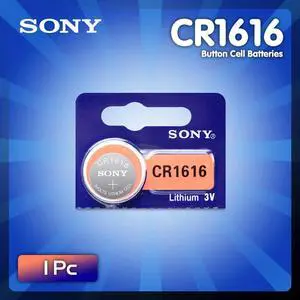 1PC For Sony CR1616 Button Cell Battery For Watch Car Remote Key cr 1616 ECR1616 GPCR1616 L28 3v Lithium Battery