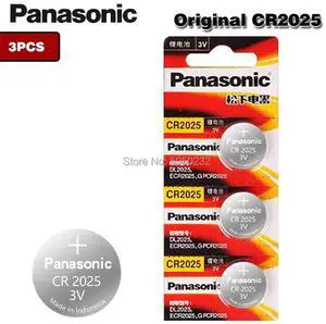 3PCS/LOT cr 2025 3V Lithium cr2025 Button Cell Batteries Coin Battery For LED Lights Toys Watches
