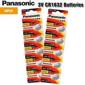 10PCS brand  battery for  cr1632 3v button cell coin batteries for watch computer cr 1632