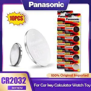10PCS  3V CR2032 CR 2032 Lithium Battery For Watch Calculator Toy Electronic Scale Remote Control Button Cell
