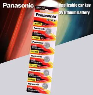5pcs  CR1220 Button Cell Batteries CR 1220 3V Lithium Coin Battery BR1220 DL1220 ECR1220 LM1220