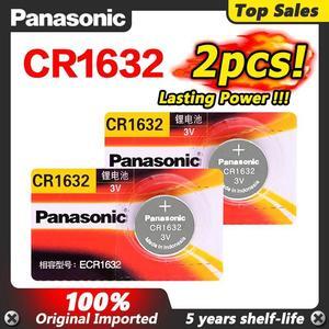 2 piece CR1632 CR 1632 button battery BR1632 ECR1632 DL1632 KCR1632 LM1632 KL16322 for watch electronic toy remote control