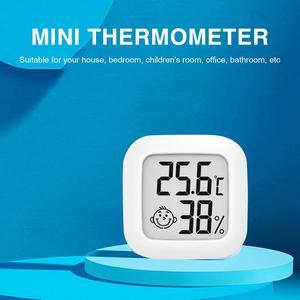 Digital Hygrothermograph Indoor Temperature/Humidity Meter Easy Read Measurement Instrument for Office House Bathroom