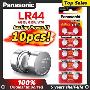 10pcs 1.5V Button Cell Battery lr44 Lithium Coin Batteries A76 AG13 G13A LR44 LR1154 357A SR44 Original