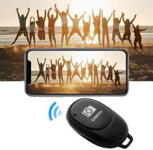 Bluetooth Remote Control Button Wireless Controller Self-Timer Camera Stick Shutter Release Phone Selfie for Ios / Android
