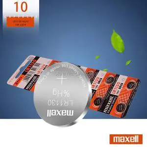 10PCS Genuine wholesale SR1130 G10 V10GA 389 Alkaline Button Cell Coin Battery for Maxell LR54 189 AG10 L1131