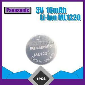 ML1220 3V ML 1220 Rechargeable CMOS RTC BIOS Back Up Cell Button Coin Battery Batteries