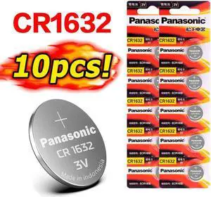 cr1632 3v 10 X brand  battery for button cell coin batteries for watch computer cr 1632 For Toys Watches