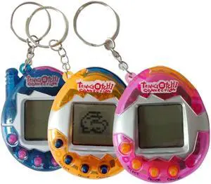 1PCs Transparent Tamagotchi Electronic Pets 90S Nostalgic 49 Pets In One Virtual Cyber Toy Virtual  Toys Electronic  Robot Dog