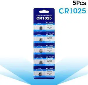 5pcs 3V CR1025 CR 1025 Lithium Button Batteries DL1025 BR1025 KL1025 Cell Coin Battery CR 1025 For Watch Electronic Toy Remote